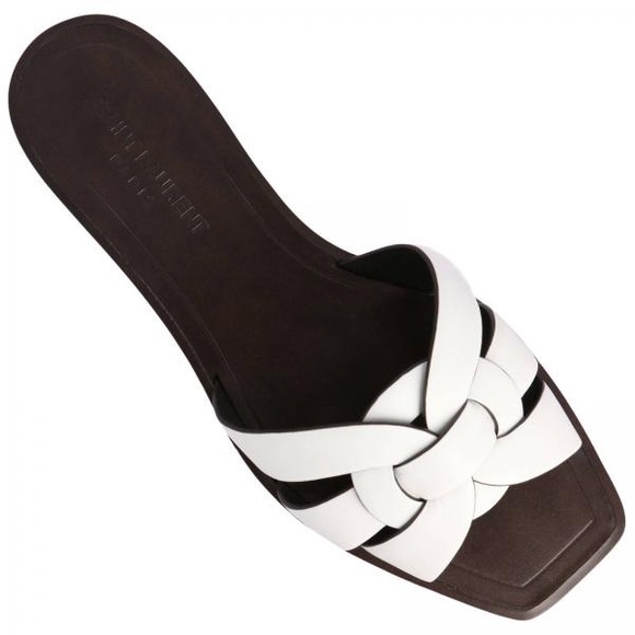 ❗️SOLD❗️Saint Laurent Tribute Flat Sandals - Picture 3 of 6